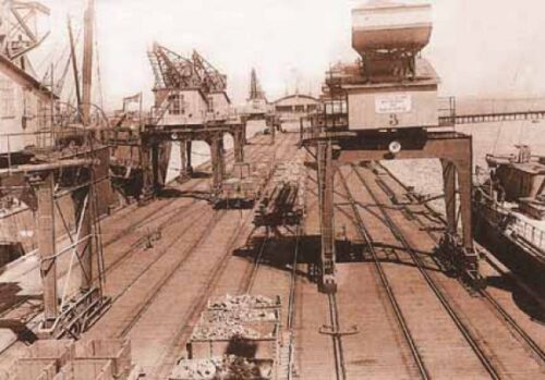 Muelle Norte, built in 1908